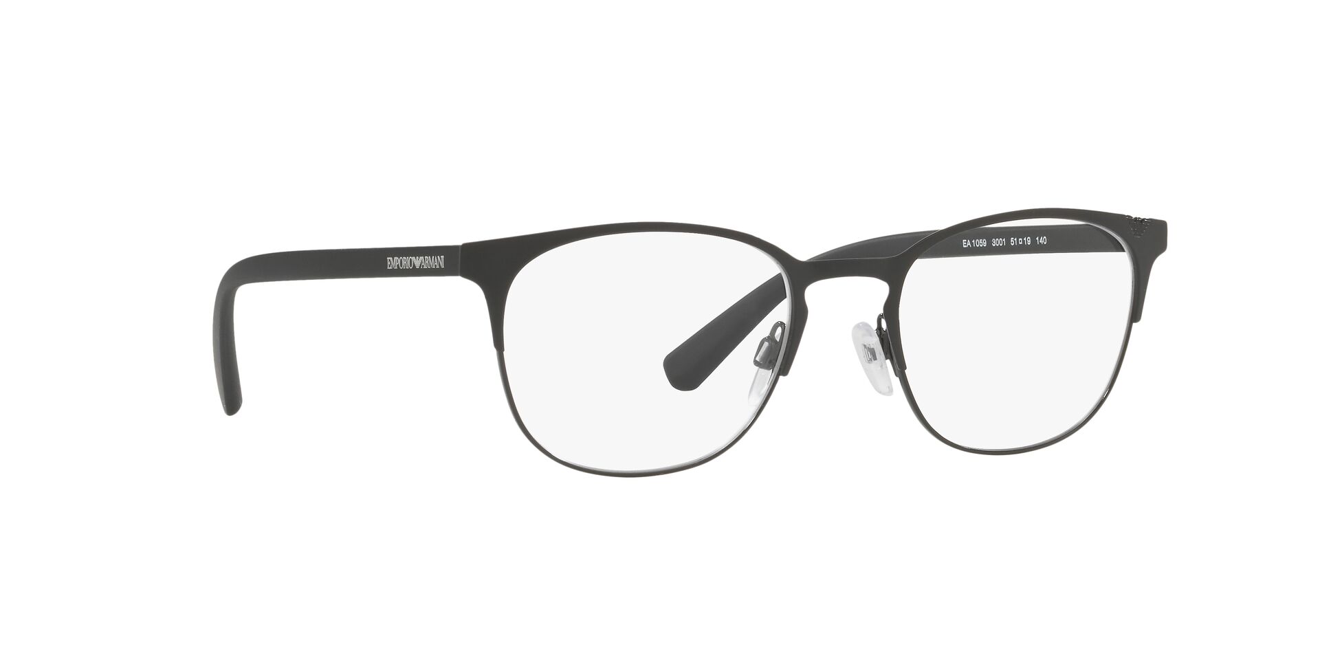 Emporio Armani Men's Optical Matte Black EA1059 3001 53 - Image 2