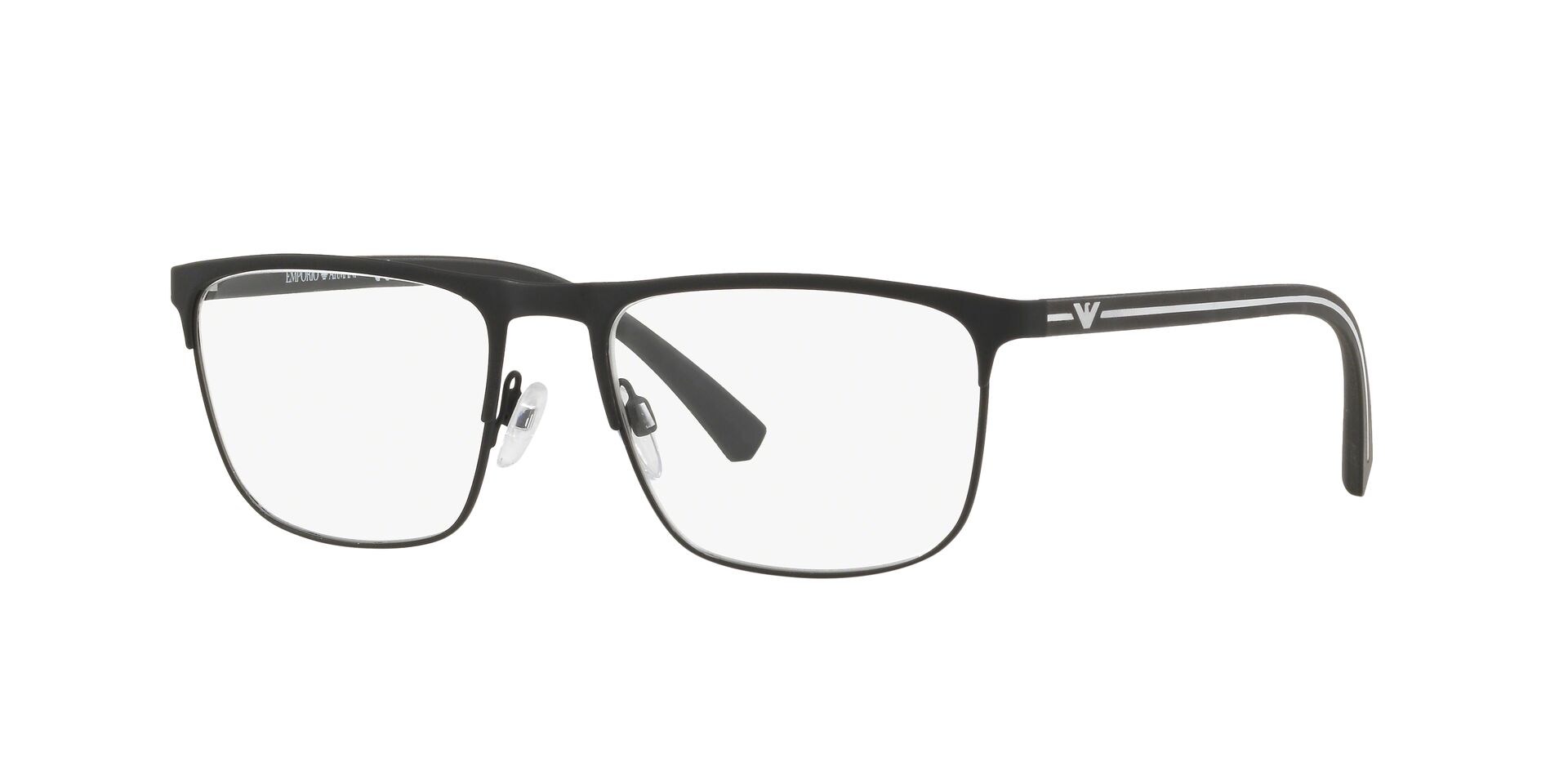 Emporio Armani Men's Optical Black Rubber EA1079 3094 55