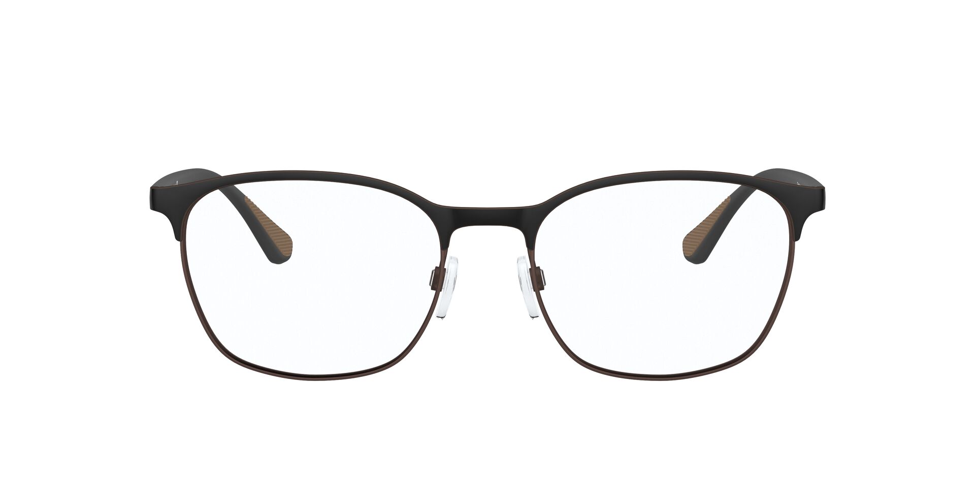 Emporio Armani Optical Matte Black/Brown EA1114 3120 52 - Image 3