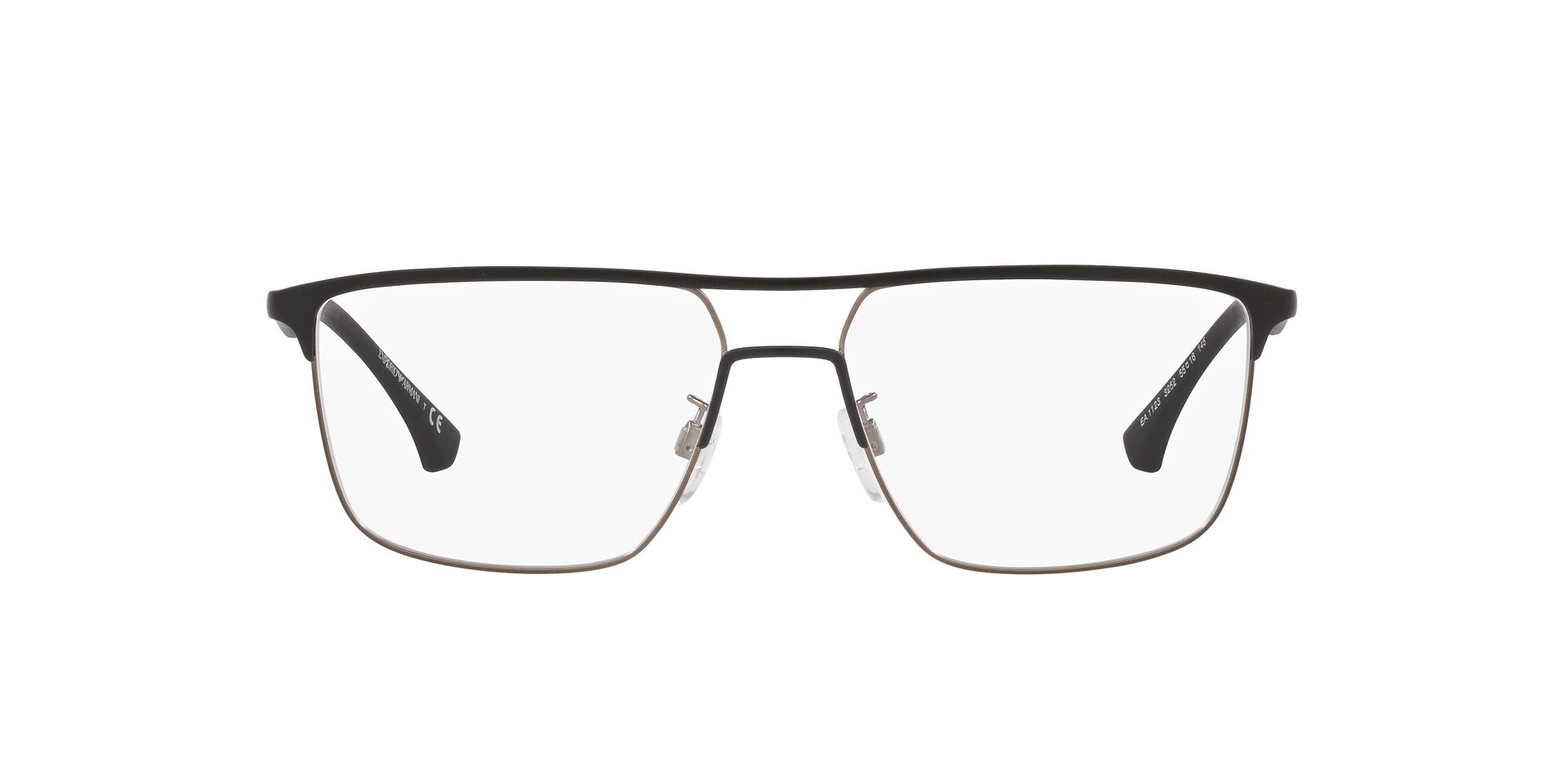 Emporio Armani Men's Optical Matte Black/Bronze EA1123 3252 53 - Image 2