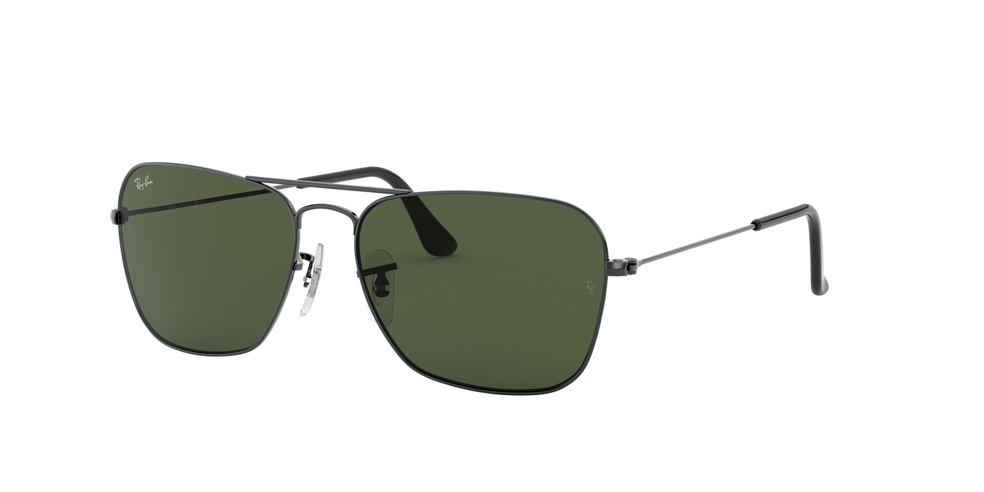 Ray-Ban Caravan Grey Sunglasses RB3136 004 55 - Image 3
