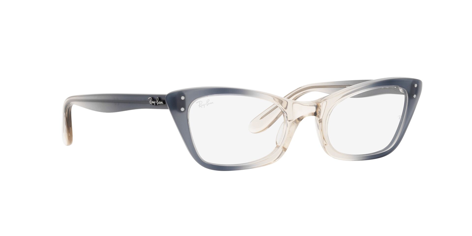 Ray-Ban Lady Burbank Optical Transparent Blue RB5499-8147 49 - Image 2