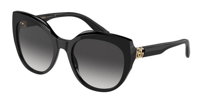 Dolce & Gabbana Sunglasses Black - DG4392 501/8G 56