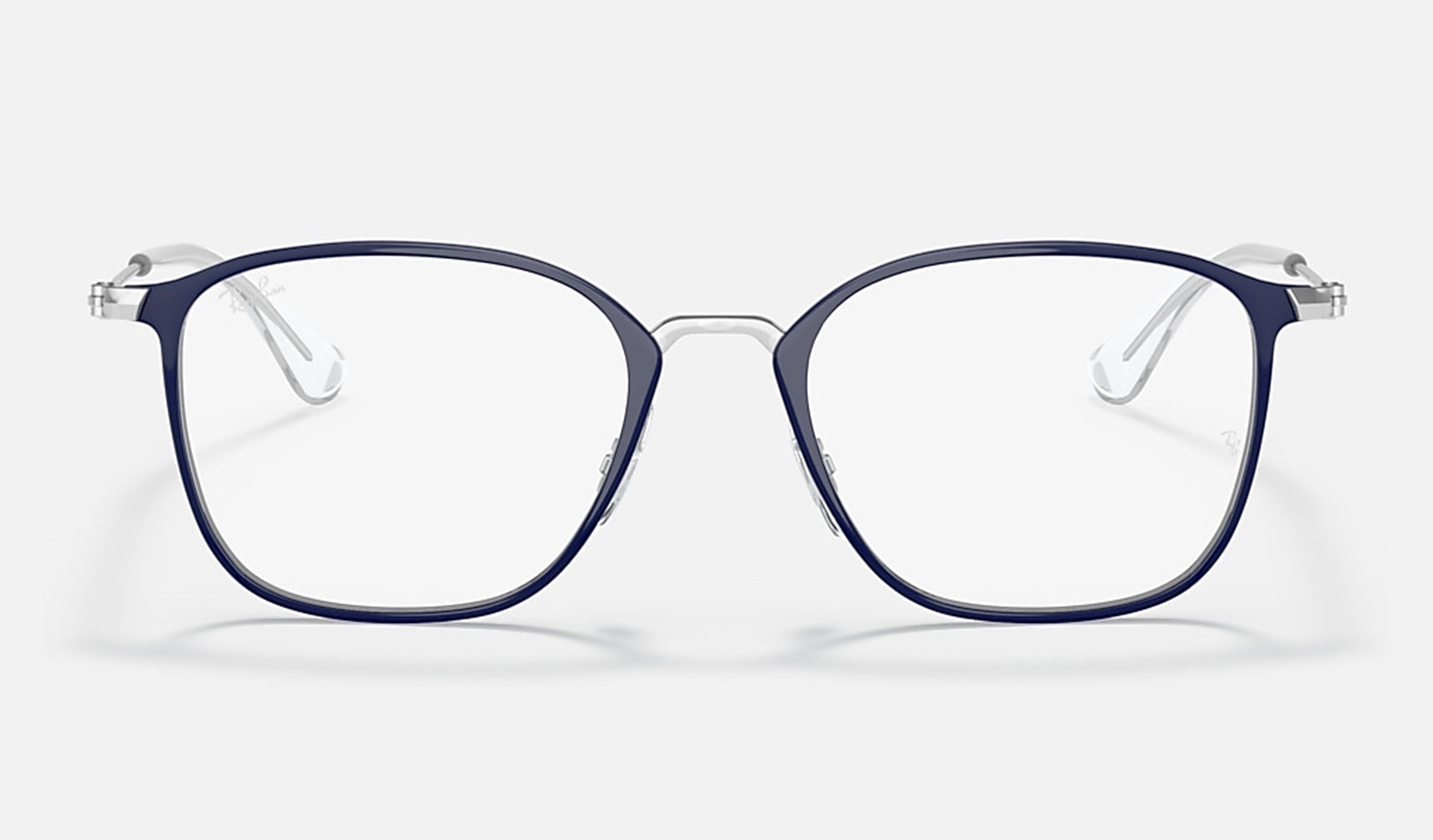 Kids Ray-Ban Junior Silver on Blue Metal Optical RB1056 4080 46 - Image 2