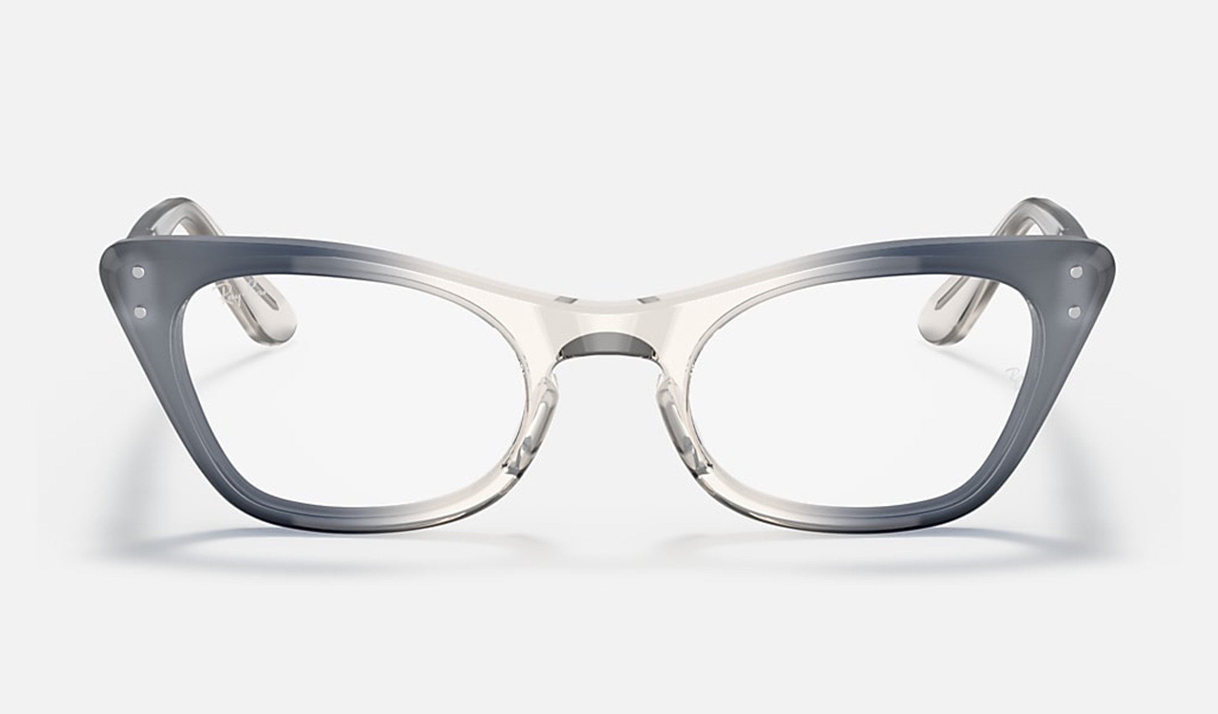 Kids Ray-Ban Junior Miss Burbank Transparent Blue Optical RB9099V 3891 43 - Image 2
