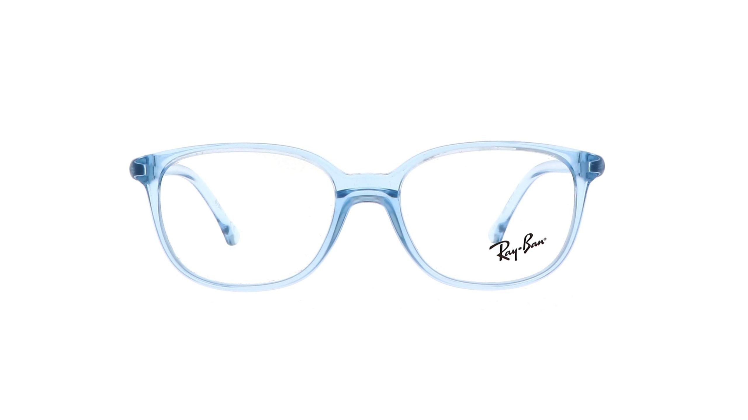Kids Ray-Ban Junior Transparent Light Blue Acetate Optical RB1900 3836 47 - Image 2