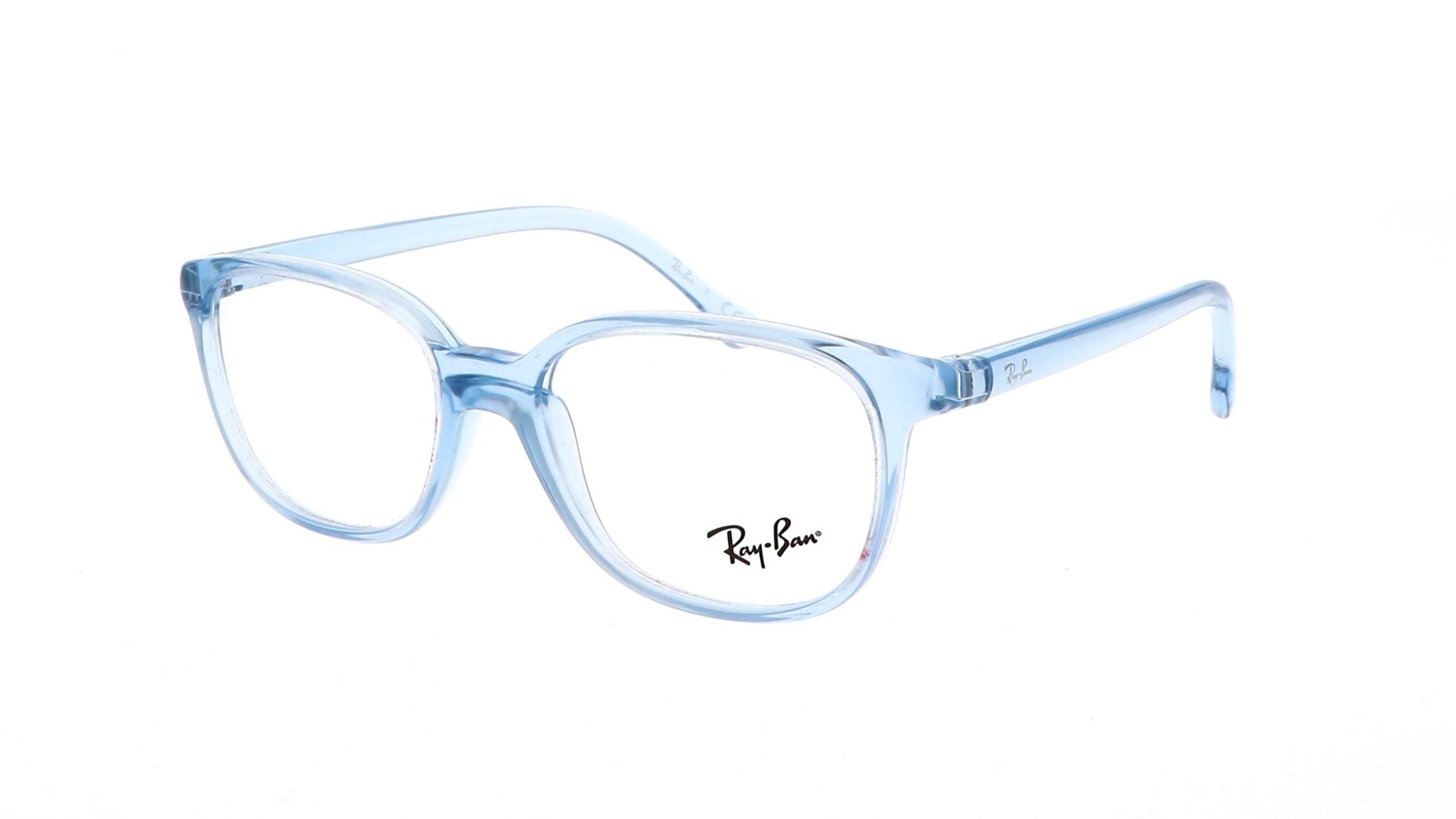 Kids Ray-Ban Junior Transparent Light Blue Acetate Optical RB1900 3836 47