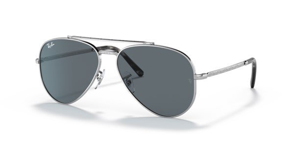 Ray-Ban New Aviator Polished Silver Sunglasses RB3625 003/R5 58