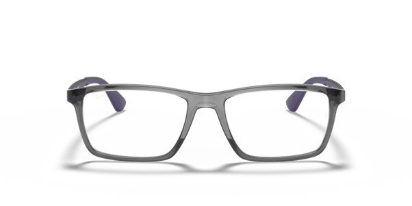 Ray-Ban Transparent Grey Men's Optical RB7056 5814 55 - Image 2