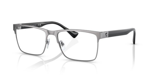 Versace Men's Gunmetal Optical VE1285 1001 56