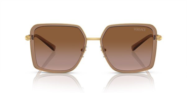 Versace Transparent Brown Women's Sunglasses VE2261 100213 56 - Image 2