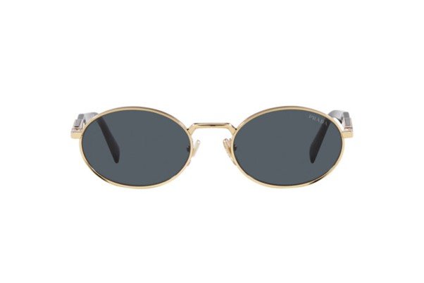 Prada Pale Gold Oval Women's Sunglasses PR65ZS - Image 2