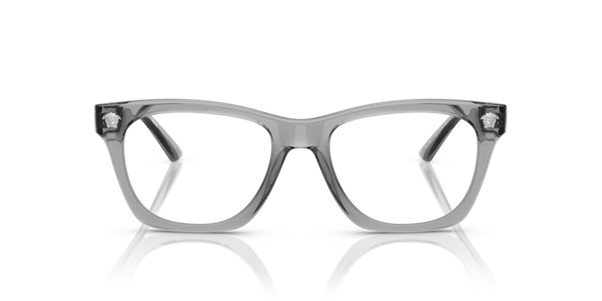 Versace Men's Transparent Grey Optical VE3363U 5496 52 - Image 2