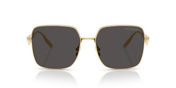 Dolce & Gabbana Gold Women's Sunglasses DG2310 02/87 57 - Image 2