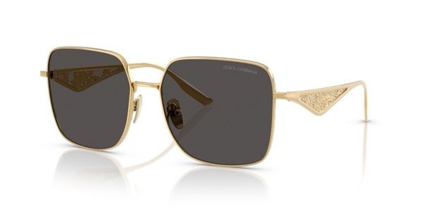 Dolce & Gabbana Gold Women's Sunglasses DG2310 02/87 57