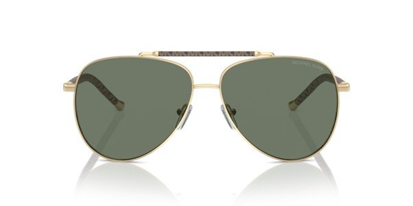 Michael Kors Portugal Shiny Light Gold Women's Sunglasses MK1146 10143H/59 - Image 2