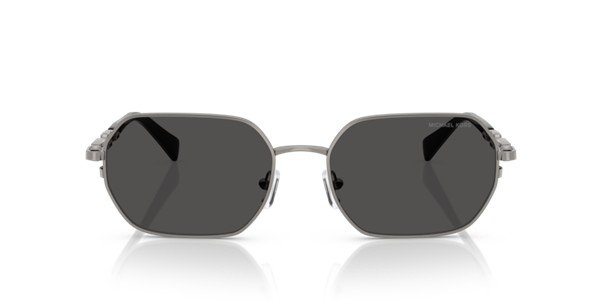 Michael Kors Saint Marten in Shiny Gunmetal Unisex Sunglasses MK1165 100287/57 - Image 2
