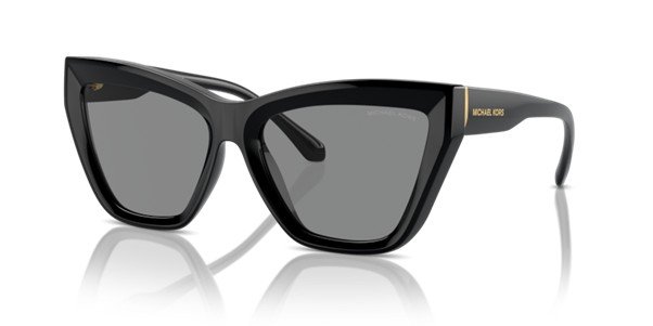 Michael Kors Dubai in Polished Black Women's Sunglasses MK2211U 30053F/57