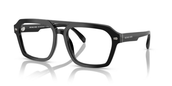 Michael Kors Seaview in Polished Black Men's Acetate Optical MK4126 3005/57