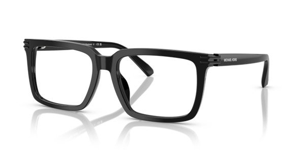 Michael Kors Bayshore Men's Black Polished Acetate Optical MK4155U 3005/57