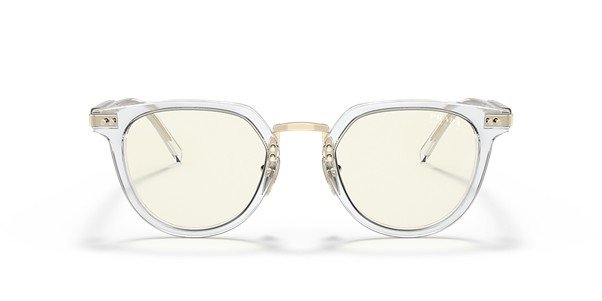 Prada Photochromic Unisex Crystal Sunglasses PR17Y 2AZ-09N 49/22 - Image 2