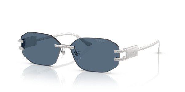 Versace Unisex Rimless Sunglasses VE2274 10080 58
