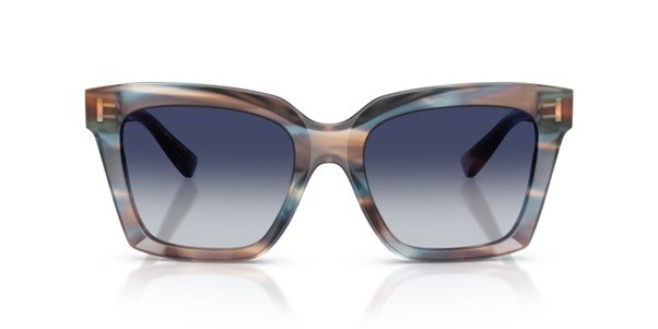 Dolce & Gabbana Striped Blue Acetate Women's Sunglasses DG4498 344814 55 - Image 2