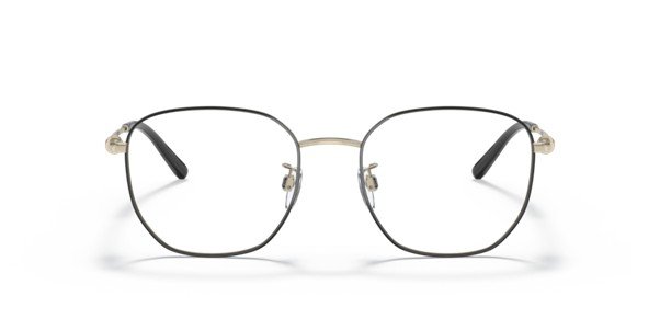 Emporio Armani Shiny Pale Gold & Black Women's Optical EA1134D 3082 / 53 - Image 2