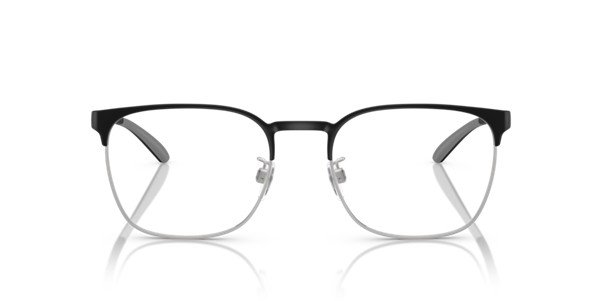 Emporio Armani Matte Black & Silver Men's Optical EA1135D 3051 / 55 - Image 2