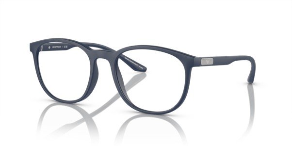 Emporio Armani Matte Blue Men's Acetate Optical EA3229 5763 53