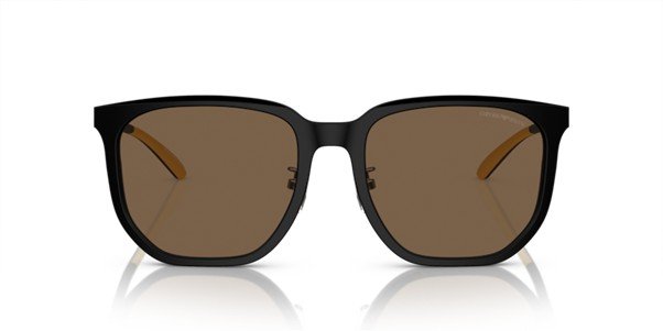 Emporio Armani Matte Black Men's Sunglasses EA4215D 500173 / 56 - Image 2