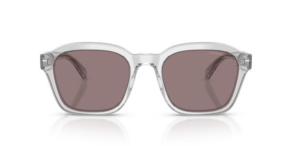 Emporio Armani Shiny Transparent Crystal Unisex Sunglasses EA4245U 62507N / 54 - Image 2