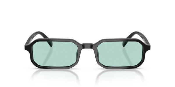Emporio Armani Shiny Black Light Azure Unisex Sunglasses EA4253U 501765 / 54 - Image 2