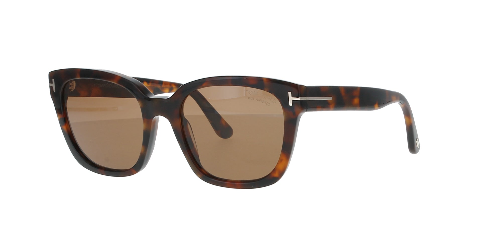 Tom Ford Dark Havana Brown Ladies Sunglasses TF1216-52H-53 Polarised
