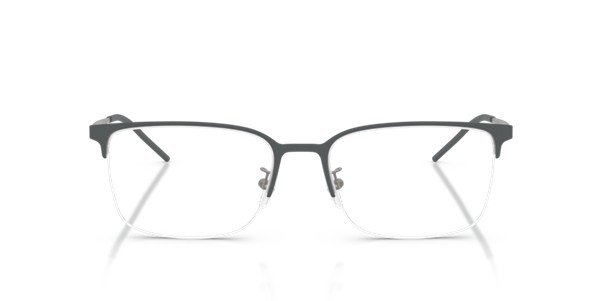 Emporio Armani Matte Gray Semi Rimless Men's Optical EA1179D 3010 56 - Image 2