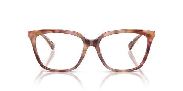 Emporio Armani in Shiny Havana Red Ladies Acetate Optical EA3248 6196 55 - Image 2