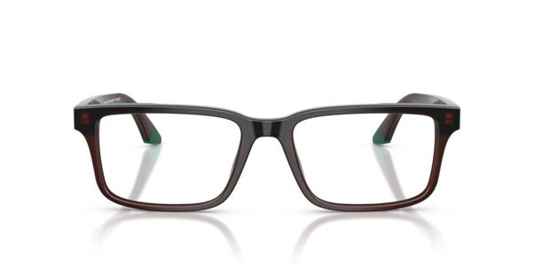 Emporio Armani in Opaline Brown & Green Men's Acetat Optical EA3269 6315 56 - Image 2